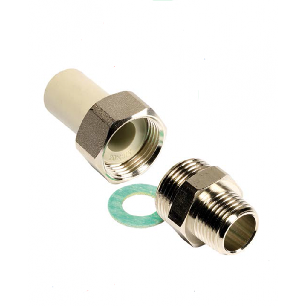 Резьбовое соединение 25х3/4 (американка) наружная резьба купить • цена ...